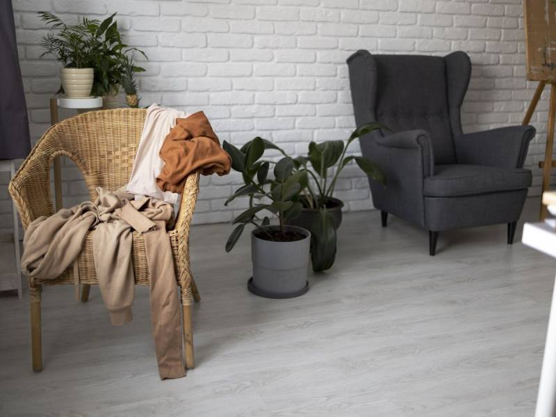 Дизайн - ДУБ ФЕНХЕЛЬ -  (12шт) - SPC ламинат FLOOR WOOD iDH 