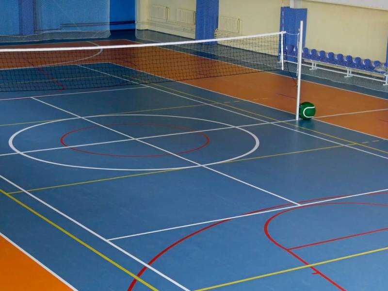 Линолеум SPORT 43/0.6 Дизайн - ИНДИГО