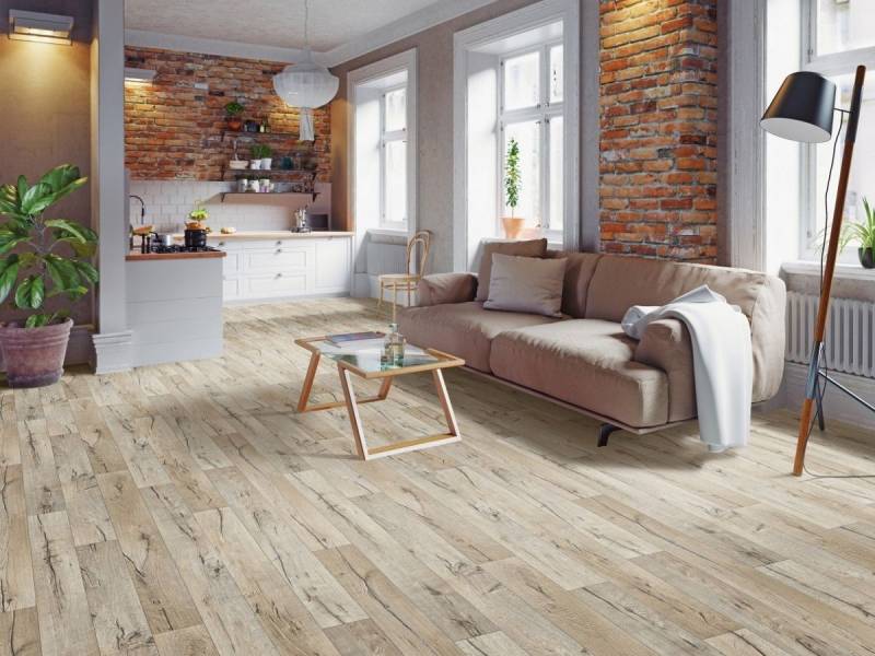 Дизайн - HUNTER OAK 532 -  (2.0) - Линолеум бытовой TEXTILE TEXART 