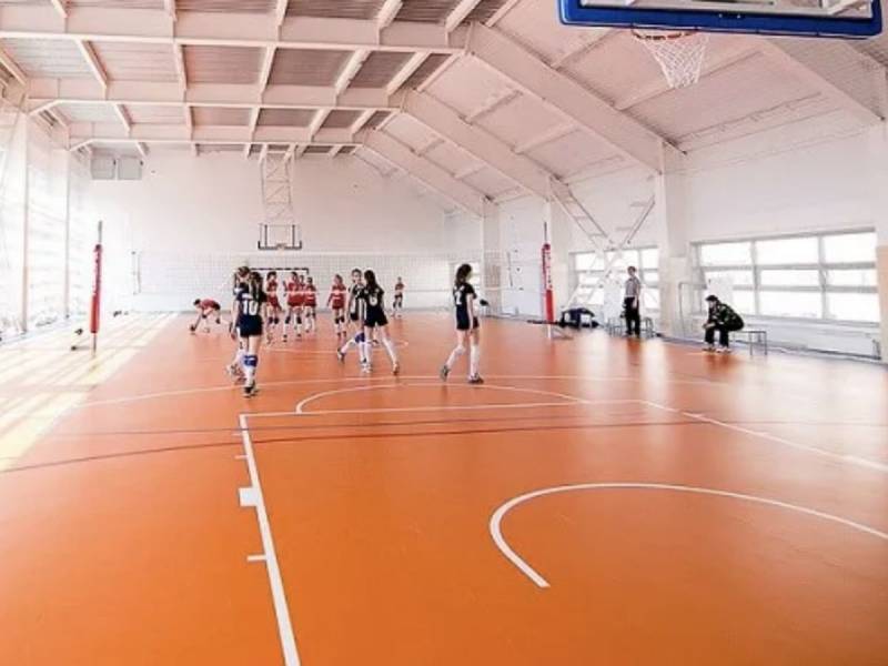 Линолеум SPORT 43/0.6 Дизайн - ОРАНЖЕВЫЙ 